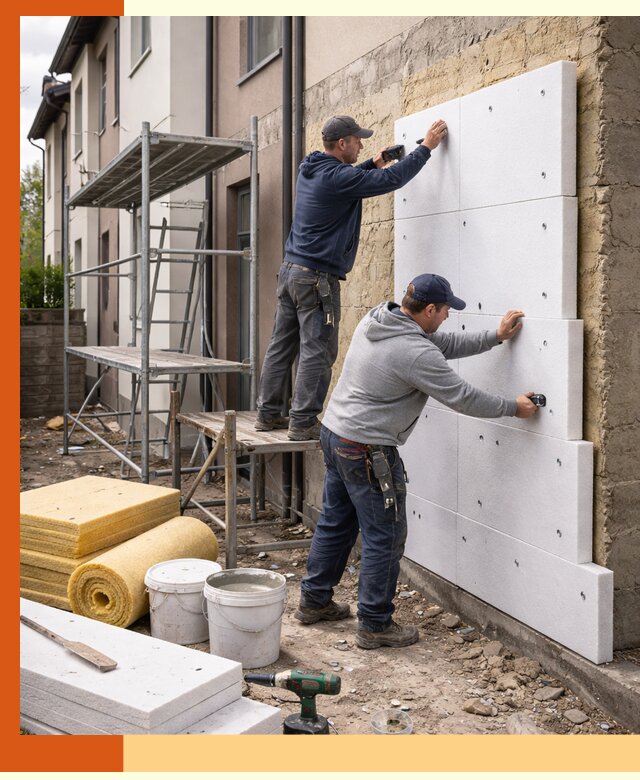 Утепление таунхауса с гарантией комфорта в Первоуральске