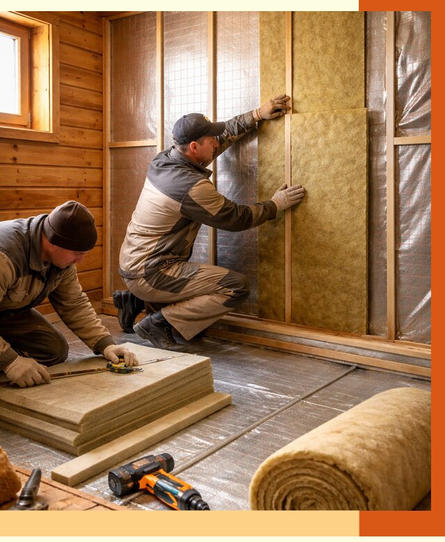 Утепление бани изнутри в Первоуральске под ключ от 4323 руб./м² | ТепломастерПрв