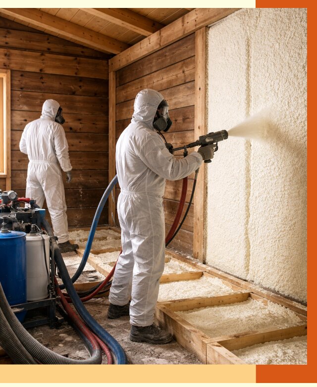 Утепление бани ппу в Первоуральске под ключ от 4323 руб./м2 | ТепломастерПрв - напыление и монтаж ппу