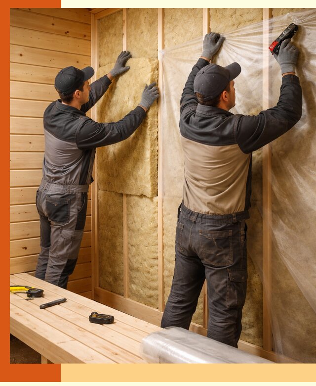 Профессиональное утепление сауны в Первоуральске с гарантиями качества