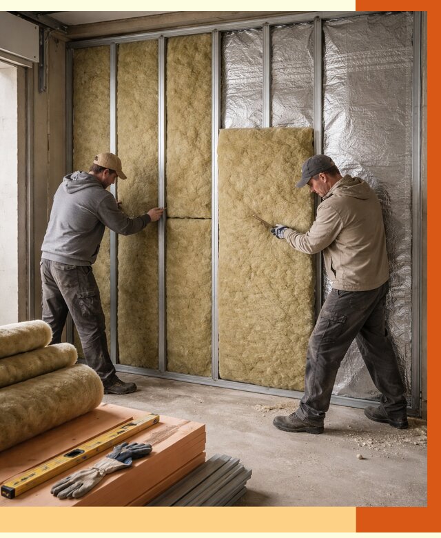 Утепление гаража изнутри в Первоуральске от 7720 руб/м2 — работы и цена | ТепломастерПрв