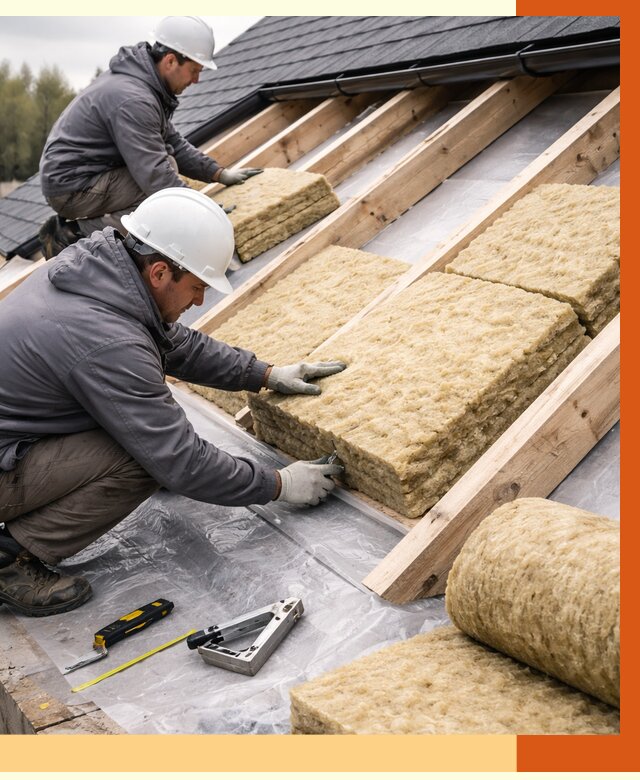 Утепление крыши в Первоуральске от 1904 руб./м2 — комплексное утепление кровли | ТепломастерПрв