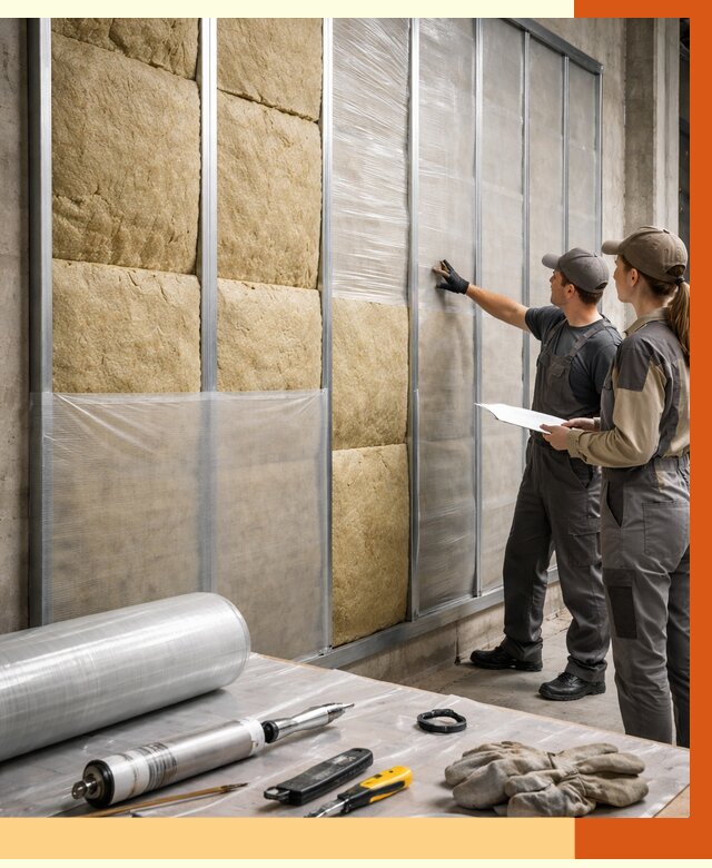 Утепление склада химсырья в Первоуральске от 4632 руб. под ключ | ТепломастерПрв