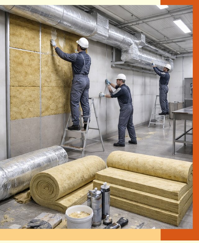 Утепление пищевого цеха в Первоуральске от 12866 руб./м² — комплексно под ключ | ТепломастерПрв