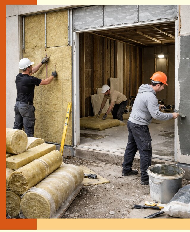 Утепление торгового павильона в Первоуральске — качественно и энергоэффективно