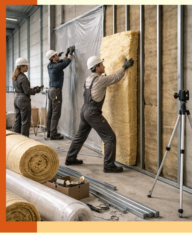 Утепление складского терминала в Первоуральске профессионально и надёжно