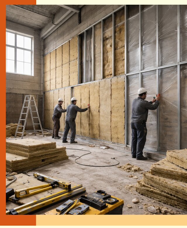 Утепление спортивного зала в Первоуральске качественно и недорого