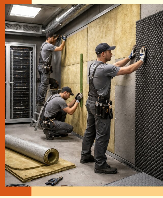 Утепление серверной комнаты профессионально в Первоуральске