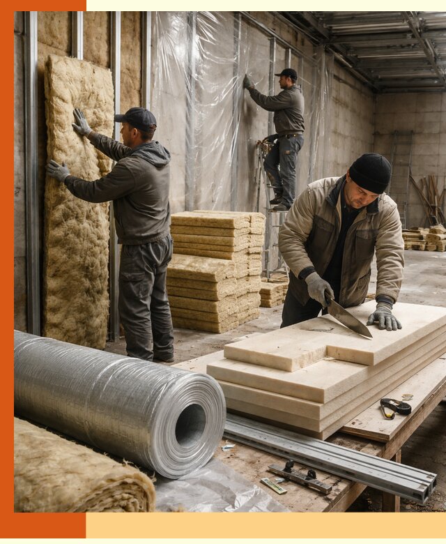 Утепление торгового склада в Первоуральске с энергоэффективными решениями