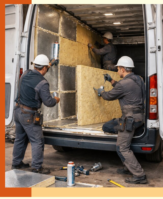 Утепление фургона-рефрижератора в Первоуральске для сохранения температуры