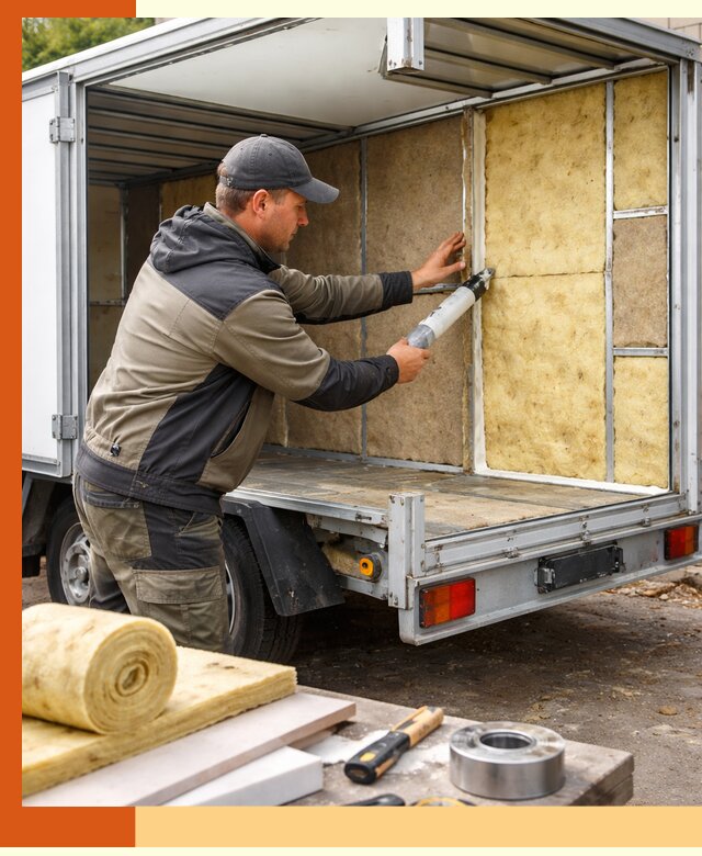 Профессиональное утепление прицепа в Первоуральске для любых условий