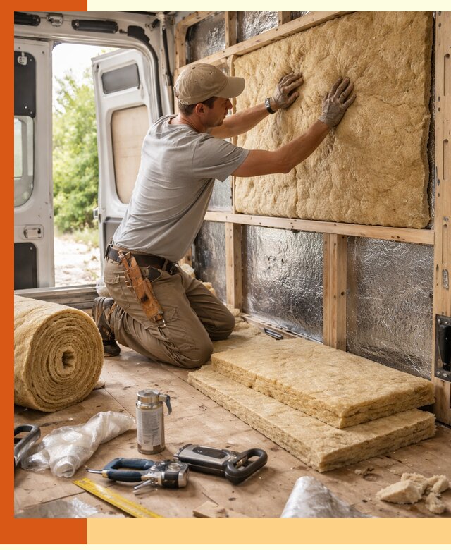 Утепление кемпера под ключ в Первоуральске с гарантией качества