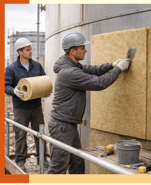 Профессиональное утепление резервуара и теплоизоляция в Первоуральске