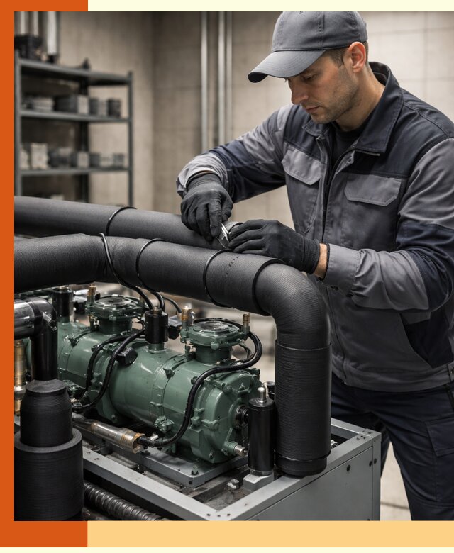 Утепление холодильного агрегата и теплоизоляция в Первоуральске