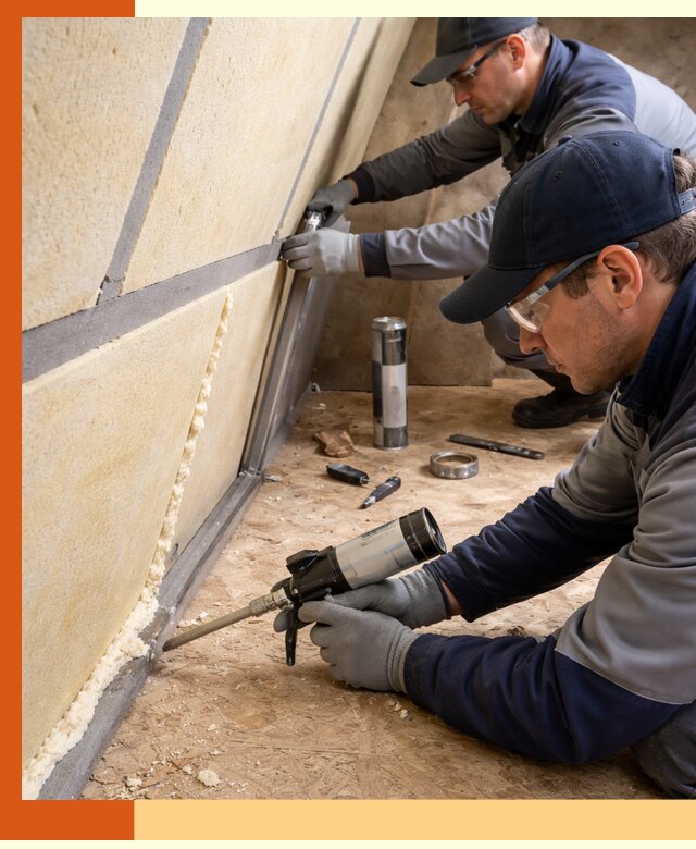 Герметизация стыков ППУ в Первоуральске — надежное уплотнение швов