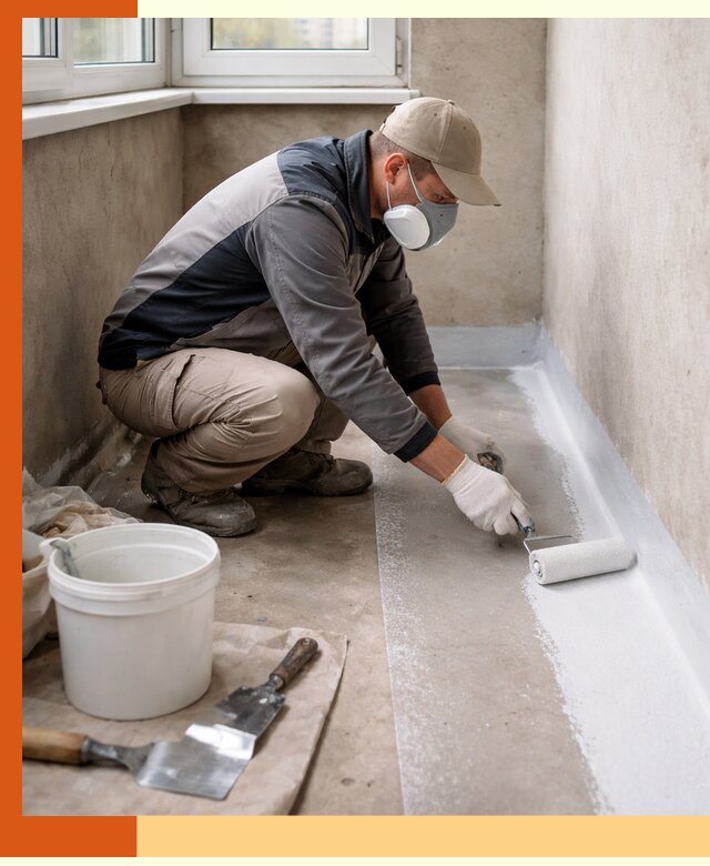 Утепление балкона жидкой теплоизоляцией в Первоуральске