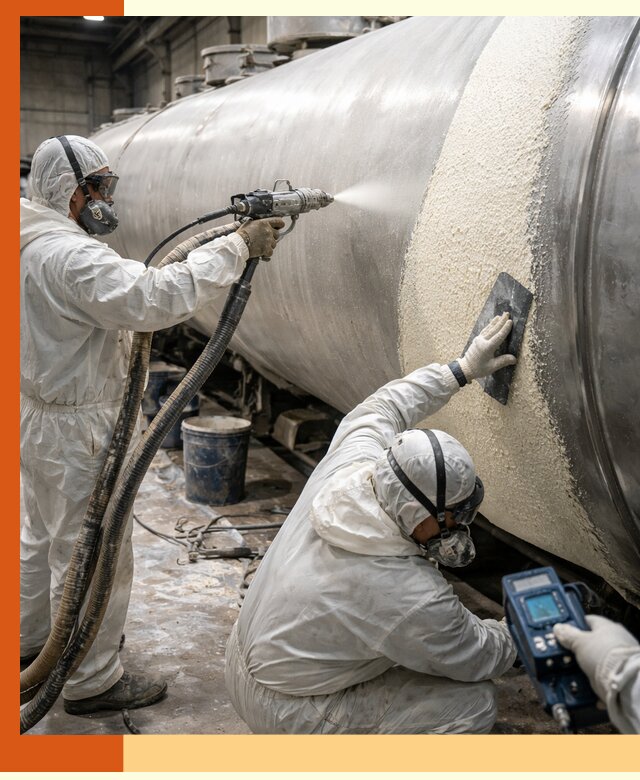 Утепление автоцистерн жидкой теплоизоляцией в Первоуральске