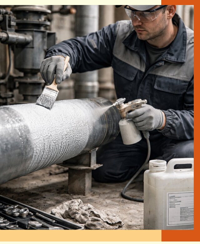 Утепление оборудования жидкой теплоизоляцией в Первоуральске от 4632 руб. | ТепломастерПрв