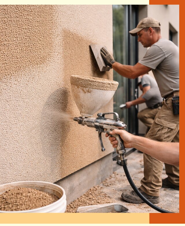 Утепление фасада жидкой пробкой в Первоуральске от 4941 руб./м² под ключ | ТепломастерПрв