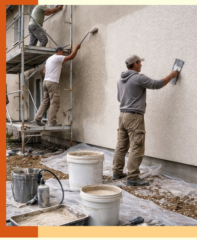 Утепление фасада жидкой пробкой в Первоуральске