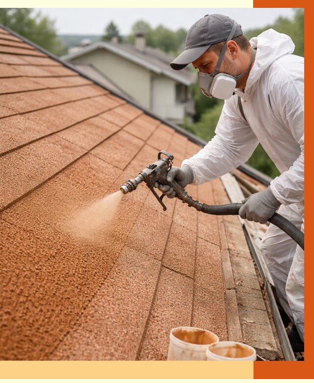 Утепление кровли жидкой пробкой в Первоуральске от 2779 руб./м² под ключ | ТепломастерПрв