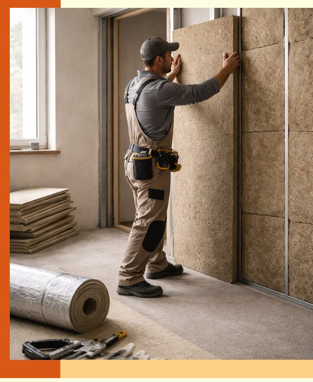 Шумоизоляция дома в Первоуральске — комплексная защита от шума