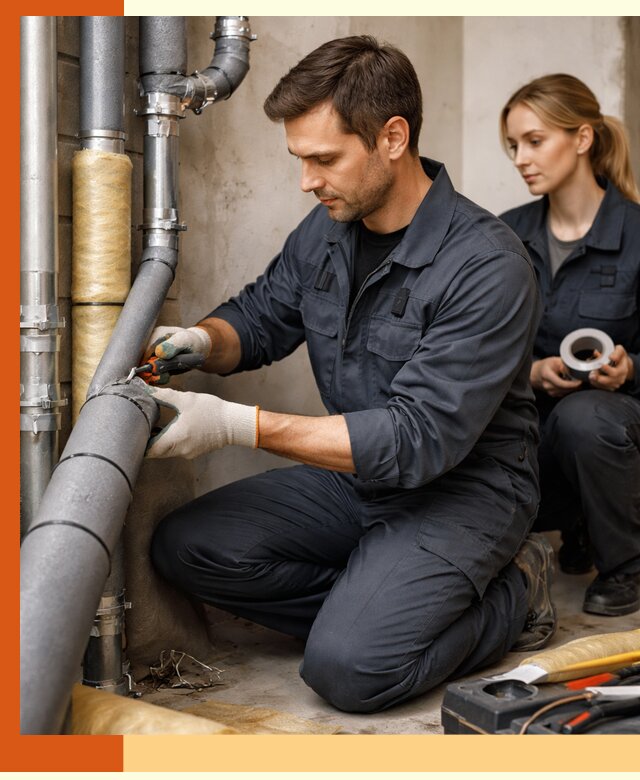 Шумоизоляция труб в Первоуральске: профессиональная звукоизоляция под ключ