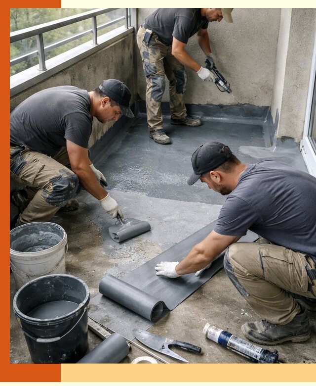 Гидроизоляция балкона в Первоуральске: надежная защита от протечек