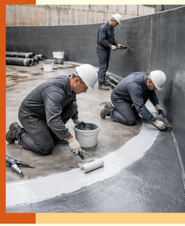 Гидроизоляция резервуара для топлива в Первоуральске