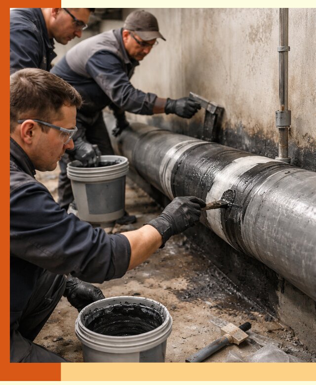 Гидроизоляция труб в Первоуральске — защита и герметизация коммуникаций