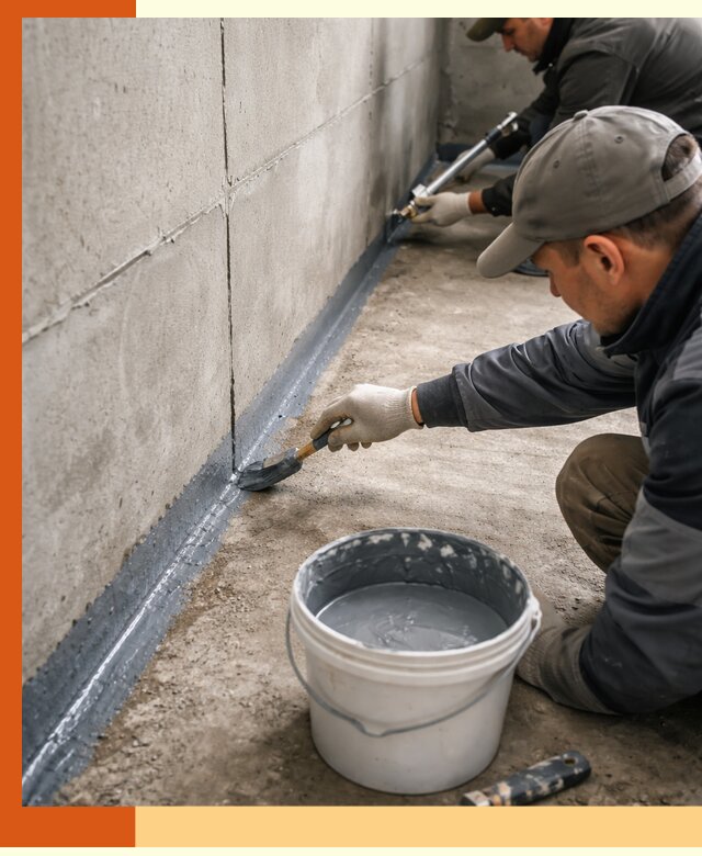 Гидроизоляция швов зданий и конструкций в Первоуральске