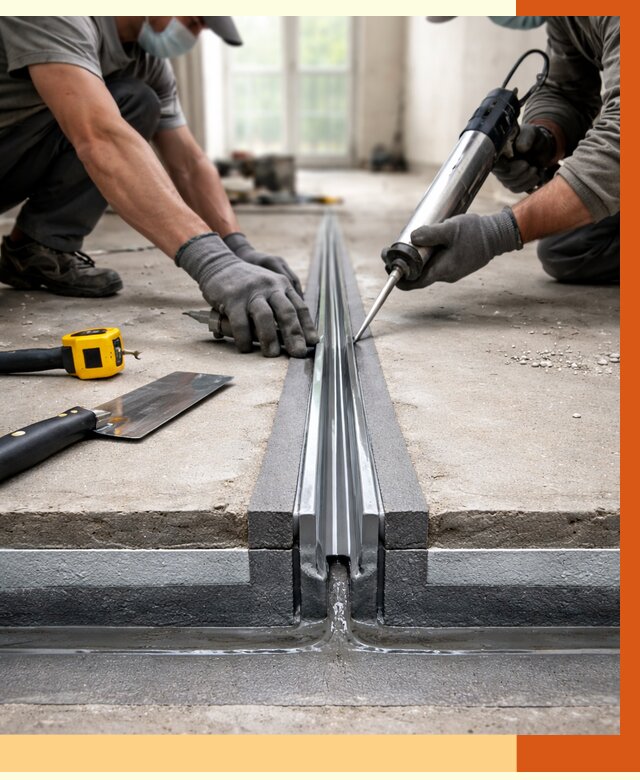 Гидроизоляция деформационного шва в Первоуральске от 7720 руб. под ключ | ТепломастерПрв