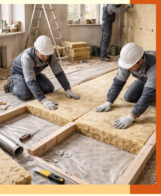 Восстановление теплоизоляции в Первоуральске от 8749 руб. — ремонт утепления под ключ | ТепломастерПрв