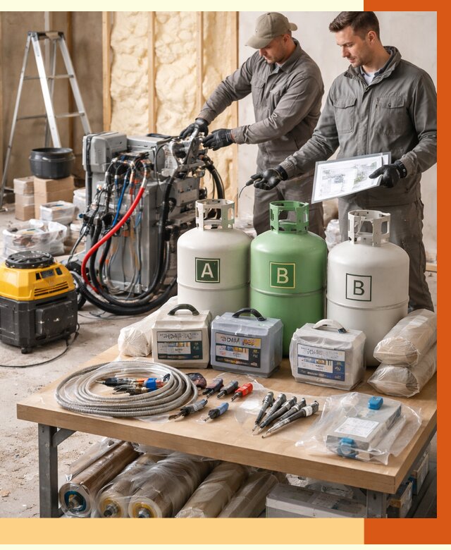 Продажа компонентов ППУ с консультацией в Первоуральске от 4323 руб. | ТепломастерПрв